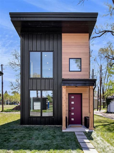 dark metal siding tiny house|tiny house siding reviews.